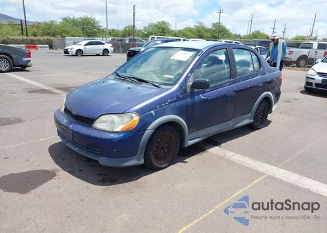 2001 Toyota Echo z USA, uszkodzony, nr VIN JTDBT123210188518